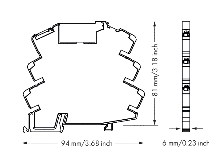 WAGO GmbH & Co. KG Relaisbaustein steckbar 24VDC/5A 10mA 1W 857-304