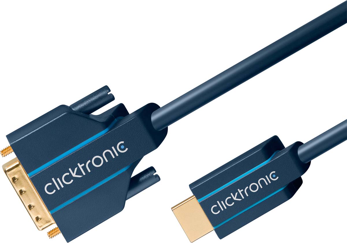 Wentronic HDMI/DVI-Adapterkabel 7,5m 70344