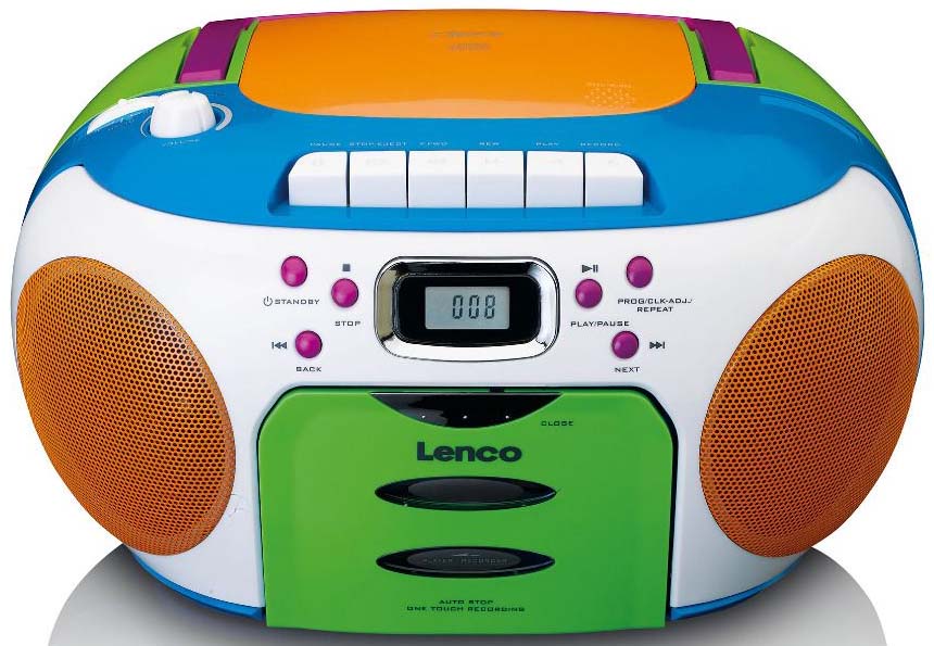 Commax Radio/CD/Kassetten-Player Kopfhöreranschluss SCD-971 Kids