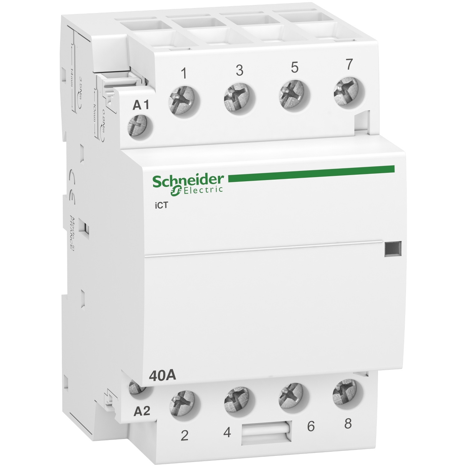 Schneider Electric Installationsschütz 40A 4S 220-240VAC A9C20844