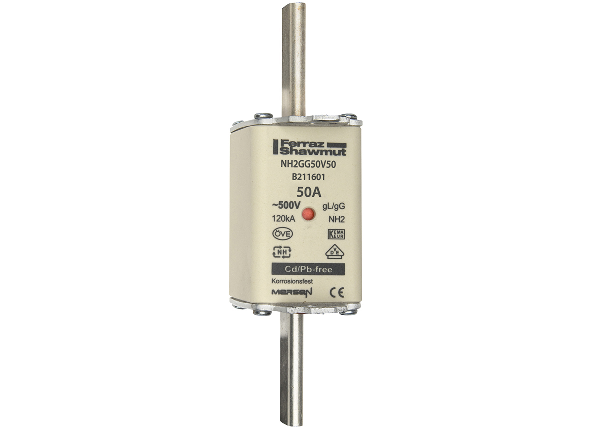 Mersen NH-Sicherungseinsatz SF Gr.2 gG 50A/500V KM NH2GG50V50