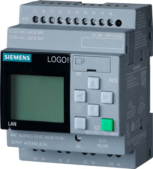 Siemens Dig.Industr. LOGO! 24 CE 6ED1052-1CC08-0BA2