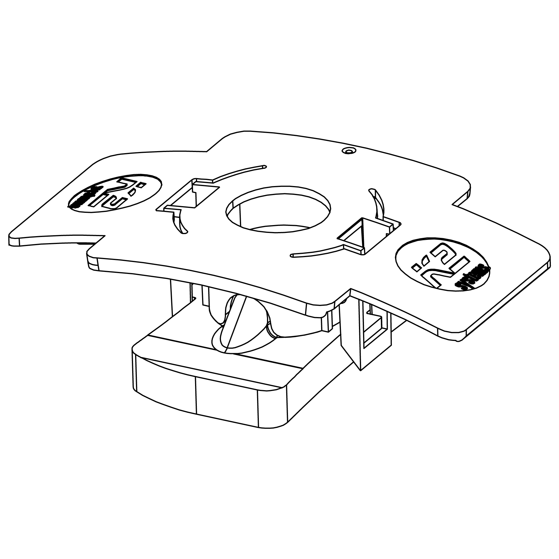 K2 Systems Einlegemutter Edelstahl mit Montageclip 1001643