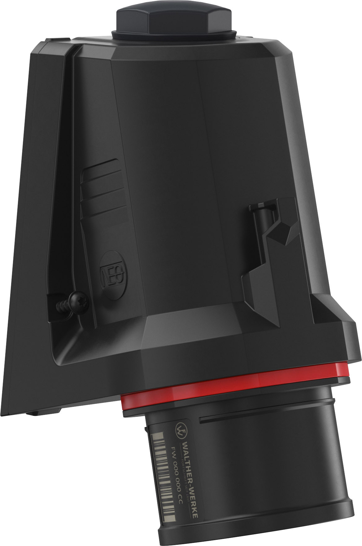 Walther Werke CEE NEO Wandgerätestecker schräg 16A5P6h IP54 FW710506CC