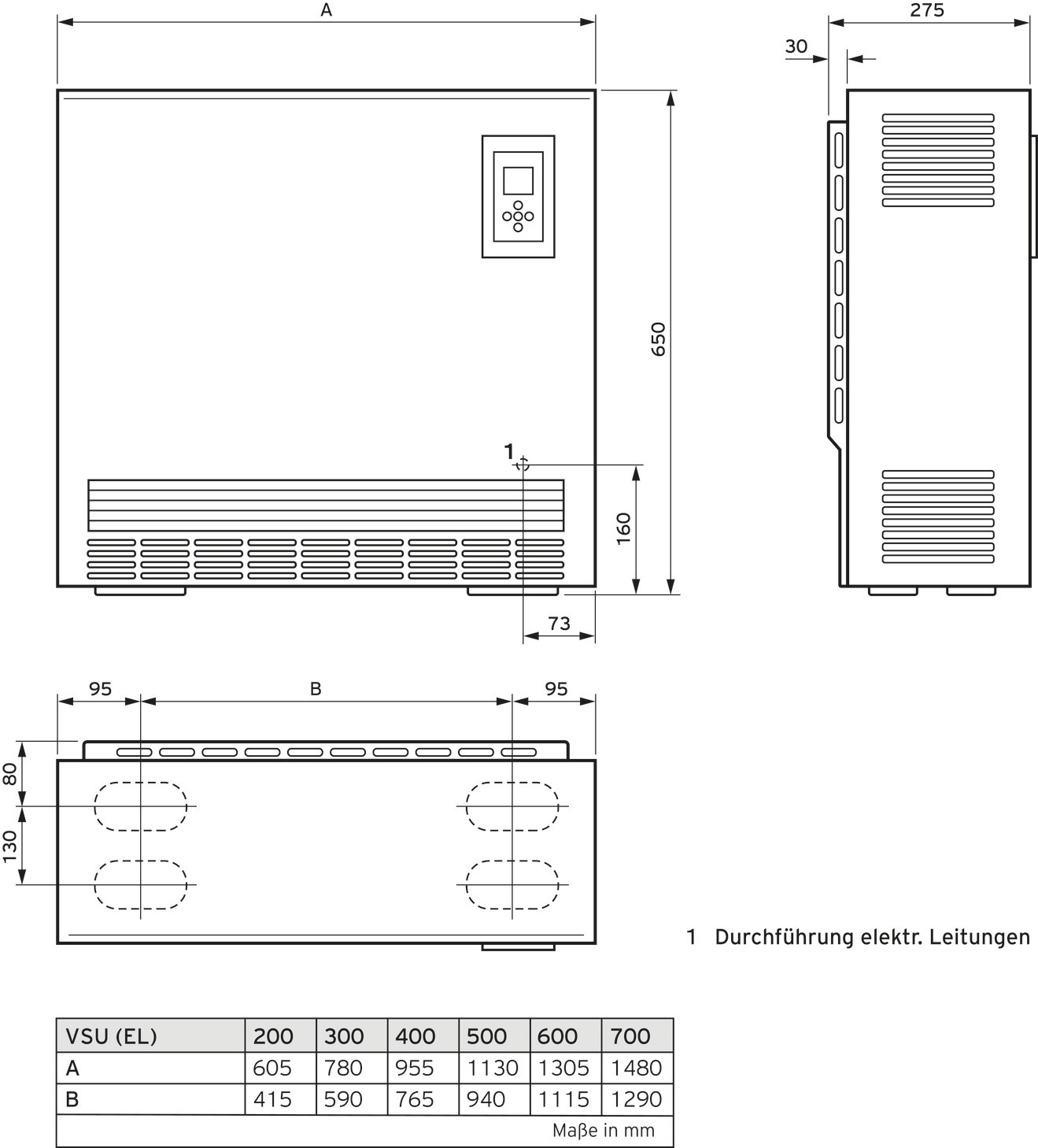 Vaillant Elektro-Speicherheizgerät VSU 700/5