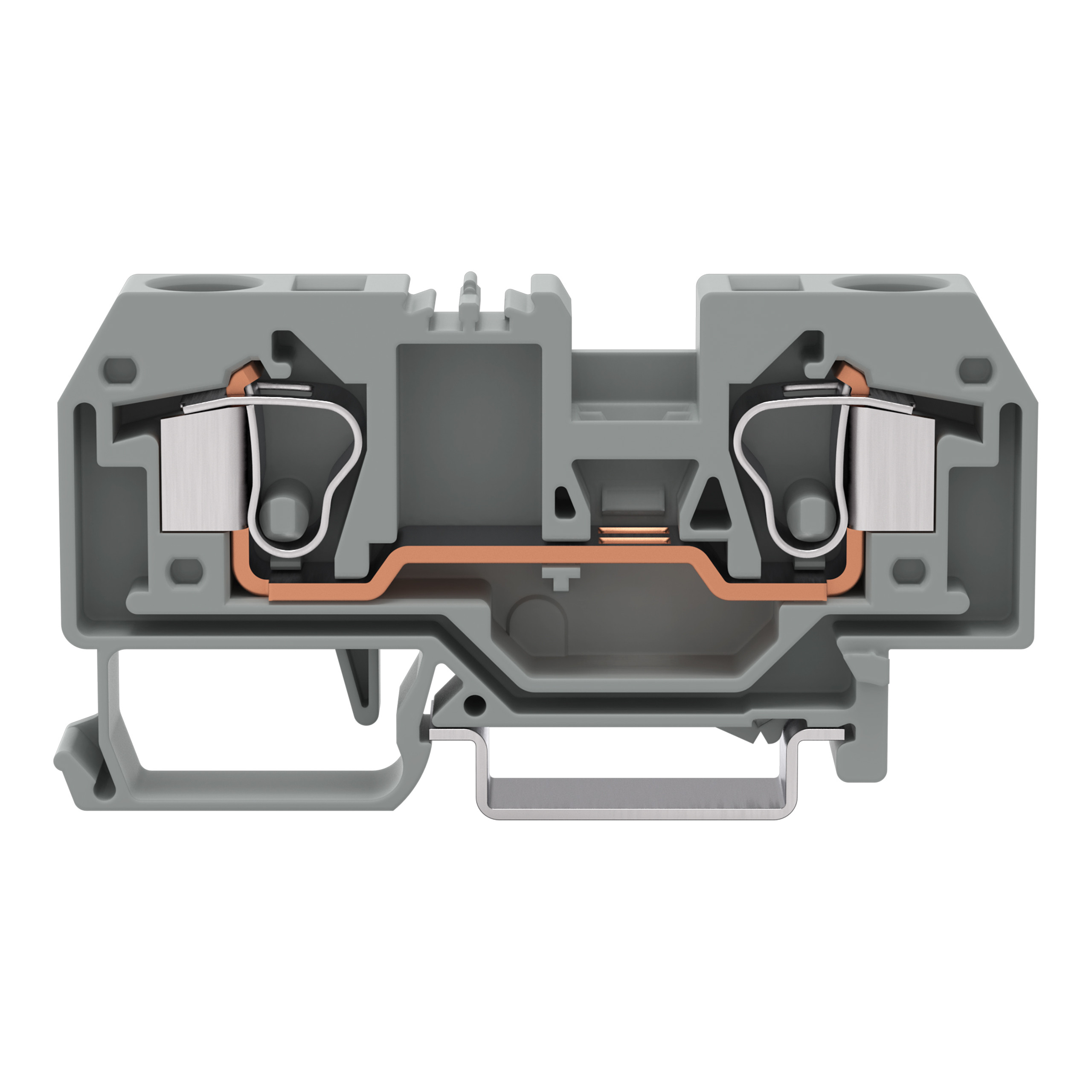 WAGO GmbH & Co. KG Durchgangsklemme 0,2-10mmq grau 284-901