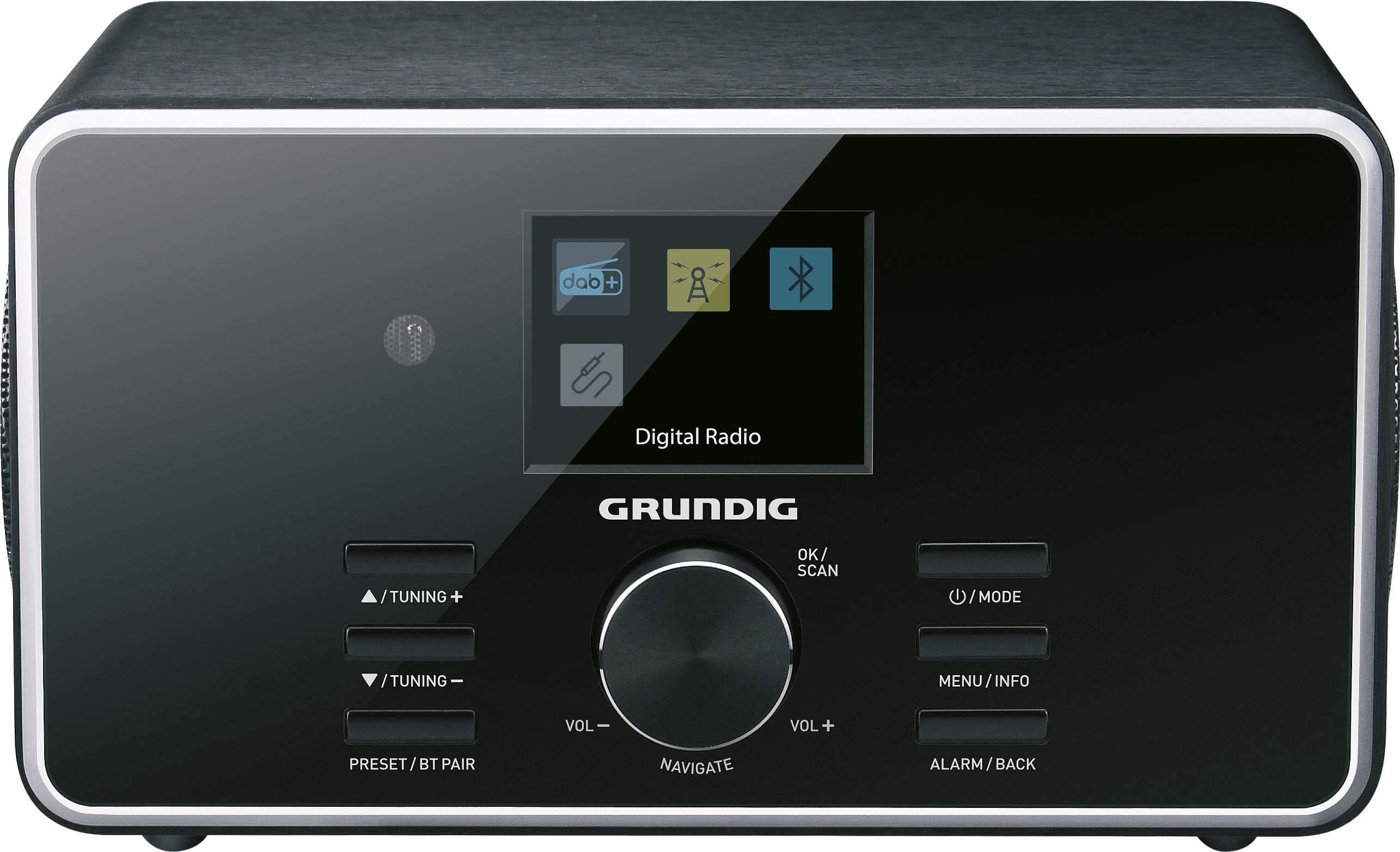 Beko Grundig CE DAB+ Tischradio Premium,Linie,sw DTR45002.0BTDAB+sw
