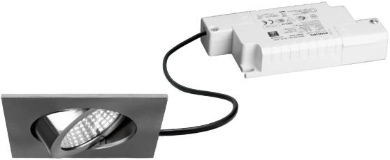 Brumberg Leuchten LED-Einbaustrahler 3000K ni./matt dimm. 39365153