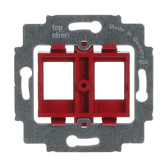 Busch-Jaeger Tragring f.Modular-Jack roter Sockel 1812