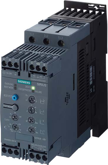 Siemens Dig.Industr. Sanftstarter Sirius 22kW/400V,110-230V 3RW4036-1BB14