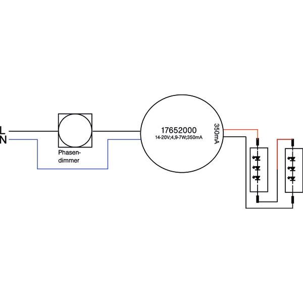 Brumberg Leuchten Konverter 350mA 7W dimmbar 17652000