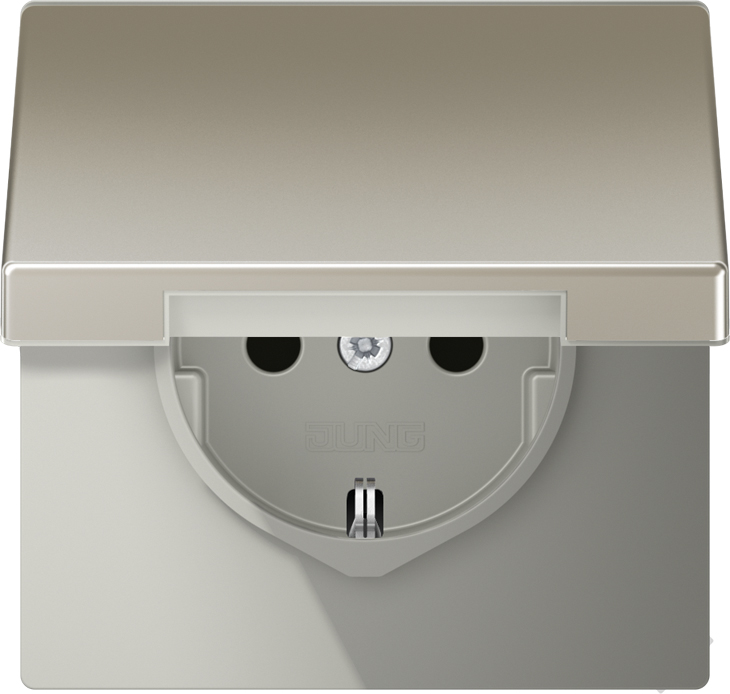 Jung SCHUKO-Steckdose 16A 250V Klappdeckel ES 1520 KIKL