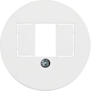 Berker Zentralstück pws/gl für TAE-Steckdose 1040