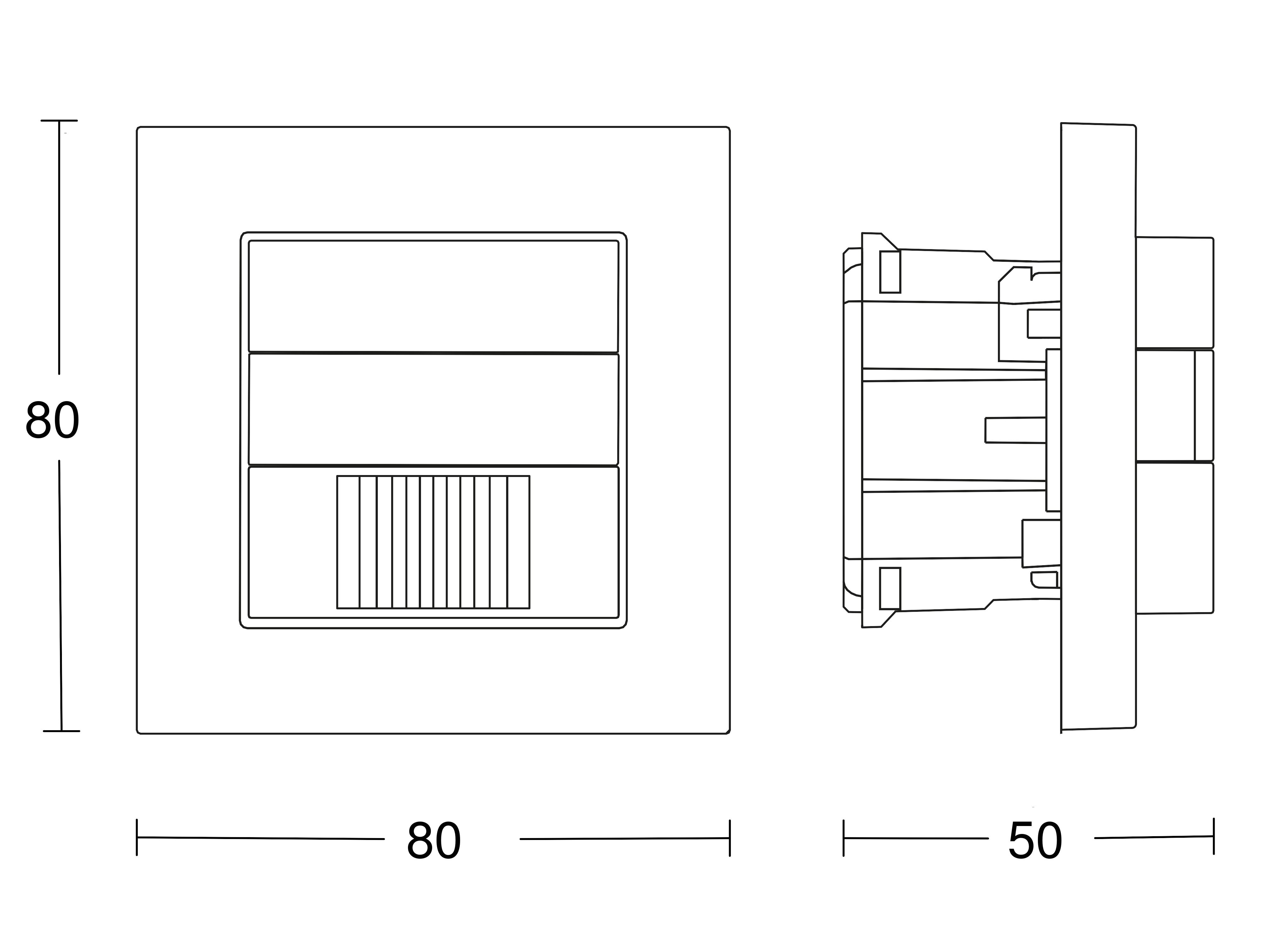 Steinel Präsenzschalter COM1 (on/off) IR 180 UP WS COM1