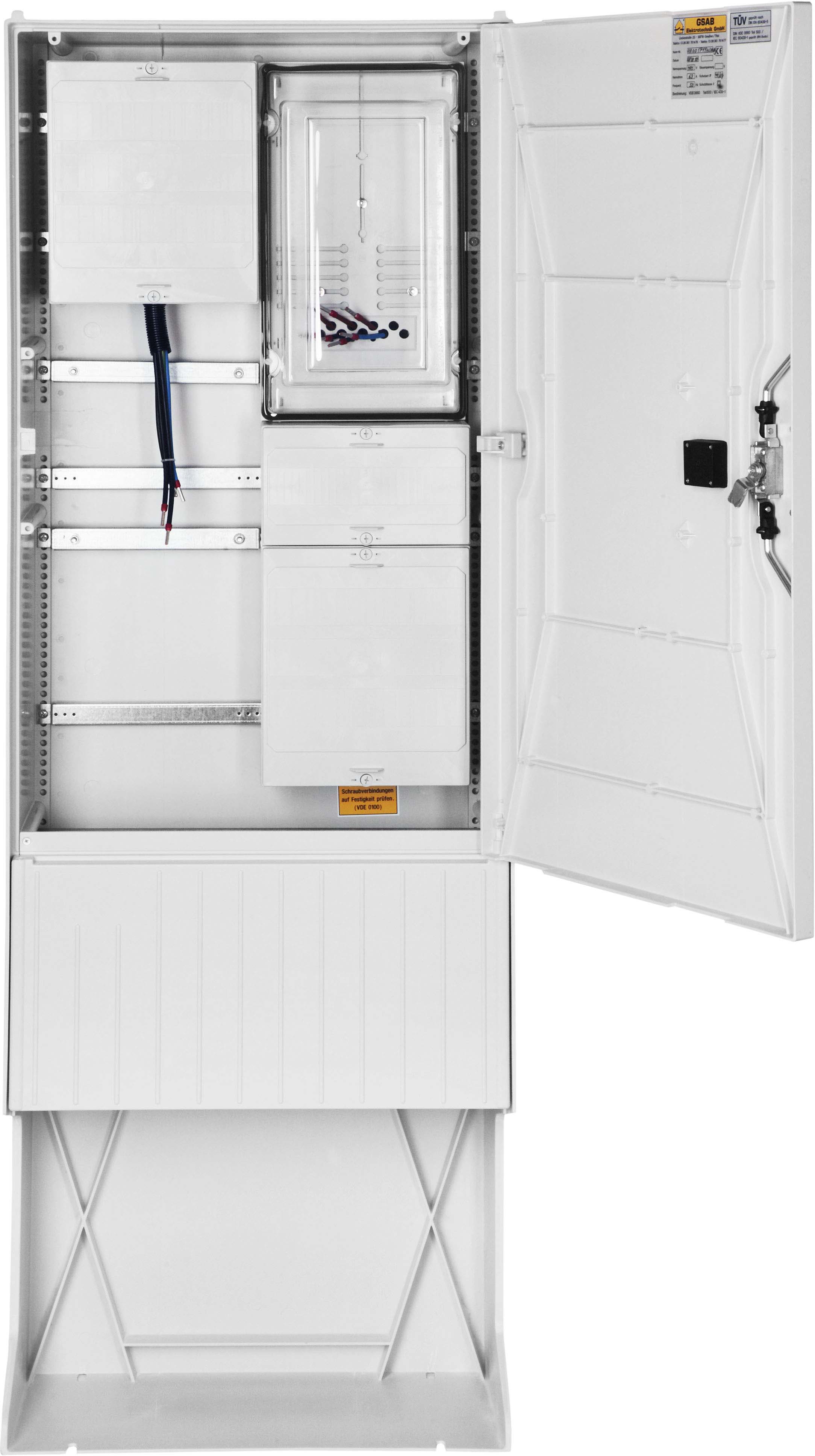 GSAB Elektrotechnik Zähleranschlußsäule 1 Zähler 08.00.1P11bV3