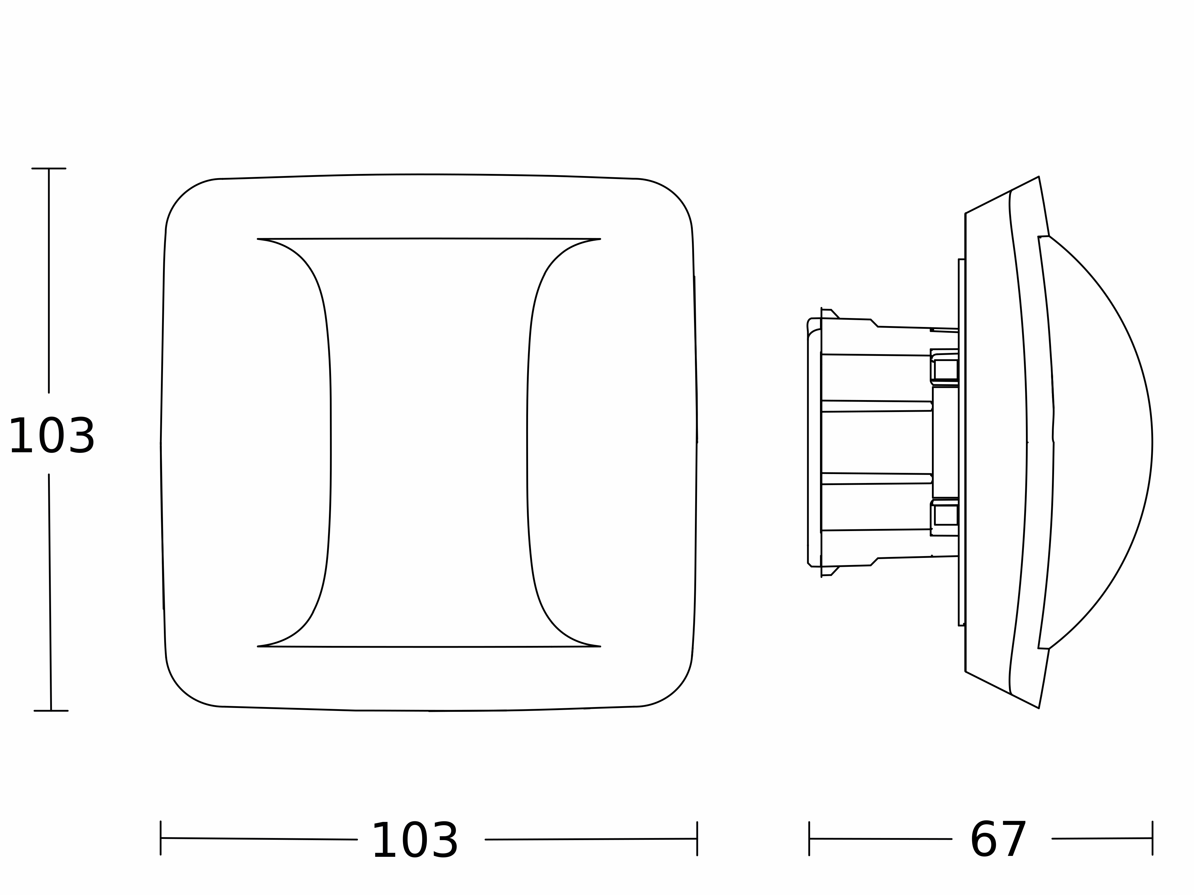 Steinel Präsenzmelder COM1 (on/off) Hallway UP WS COM1