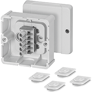 Hensel Kabelabzweigkasten 1,5-2,5qmm 3ph. 4qmm DP 9025