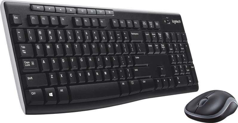 MediaCom-IT Tastatur/Maus Set USB,wireless,1000dpi MK270 sw