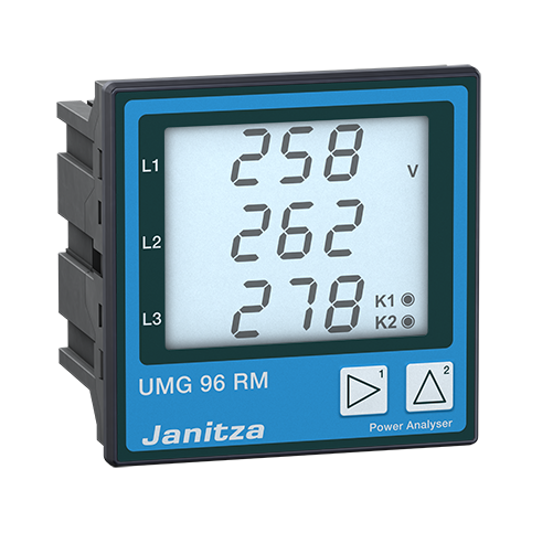 Janitza Electronic Universalmessgerät 90-277VAC,90-250VDC UMG 96RM-CBM#5222066