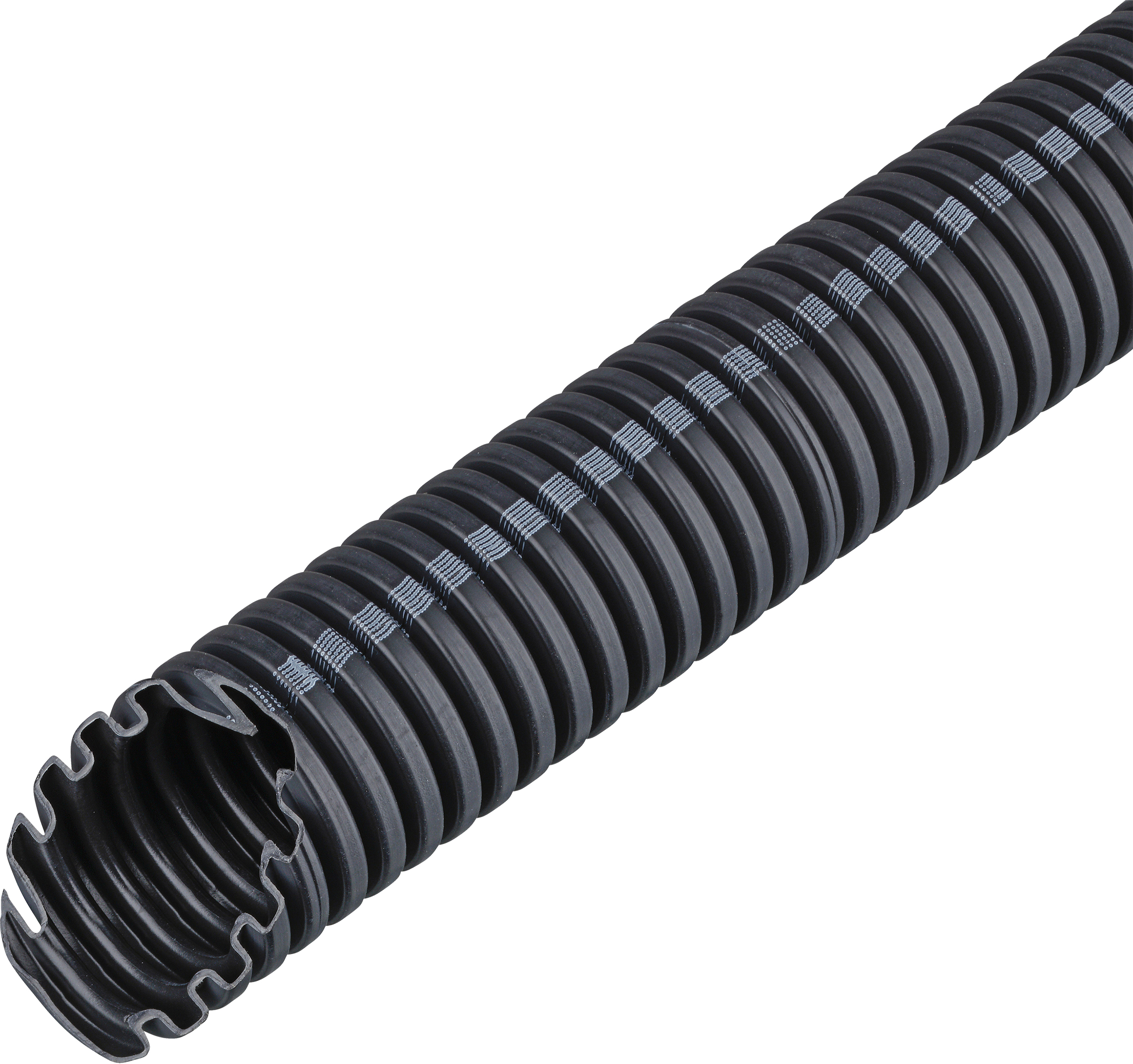 100 M Fränkische Kunststoff-Wellrohr leicht 20,0x14,4mm FFKu-EL-F-LS0H 20
