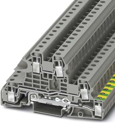 Phoenix Contact Installations-SL-Kl. 0,2-10qmm, grau UTI 6-PE/L/L Phoenix Contact Installations-SL-Kl. 0,2-10qmm, grau UTI 6-PE/L/L