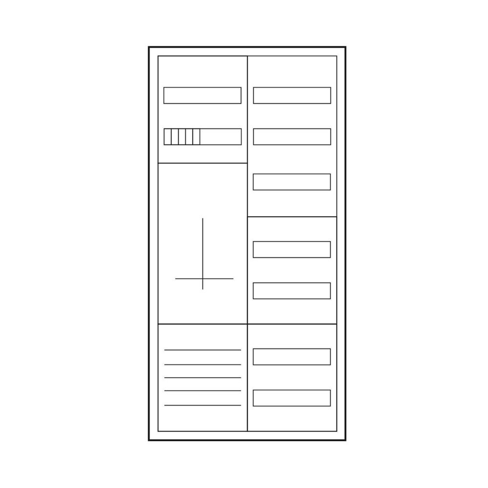 Eaton (Installation) Zählerschrank ZSD-ZV-1100-BASIC