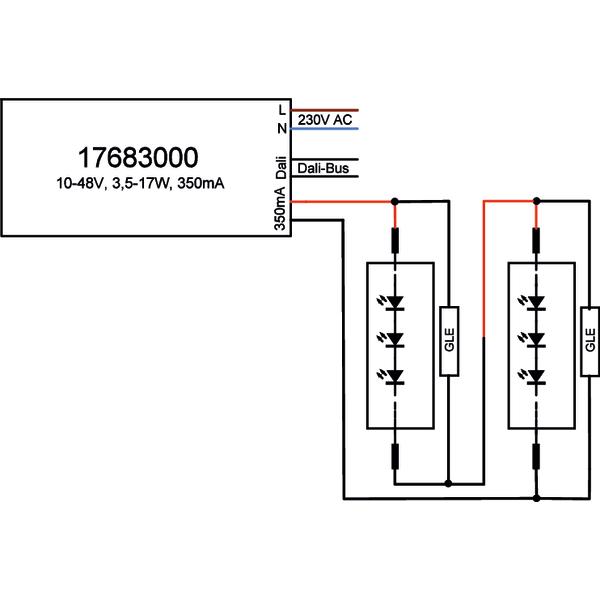 Brumberg Leuchten LED-Konverter 350mA 17W DALI 17683000