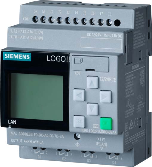 Siemens Dig.Industr. LOGO! 12/24RCE 6ED1052-1MD08-0BA2