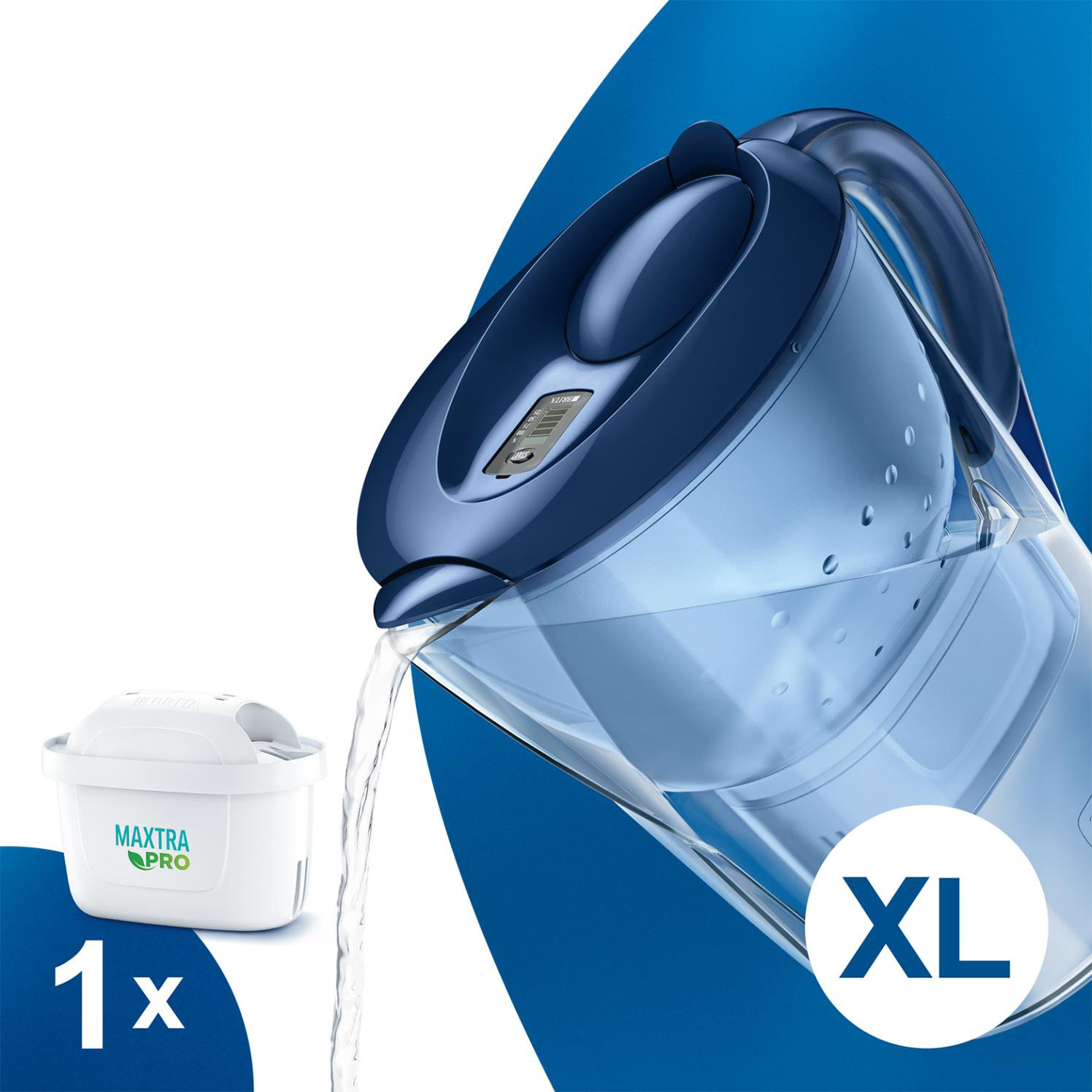 Brita Wasserfilter-Kanne  Marella XL bl