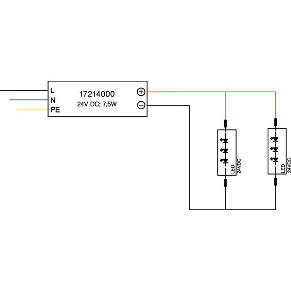 Brumberg Leuchten LED-Netzgerät 24V DC/max. 7,2W 17214000