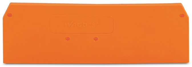 WAGO GmbH & Co. KG Abschlußplatte 2,5mm orange 280-315