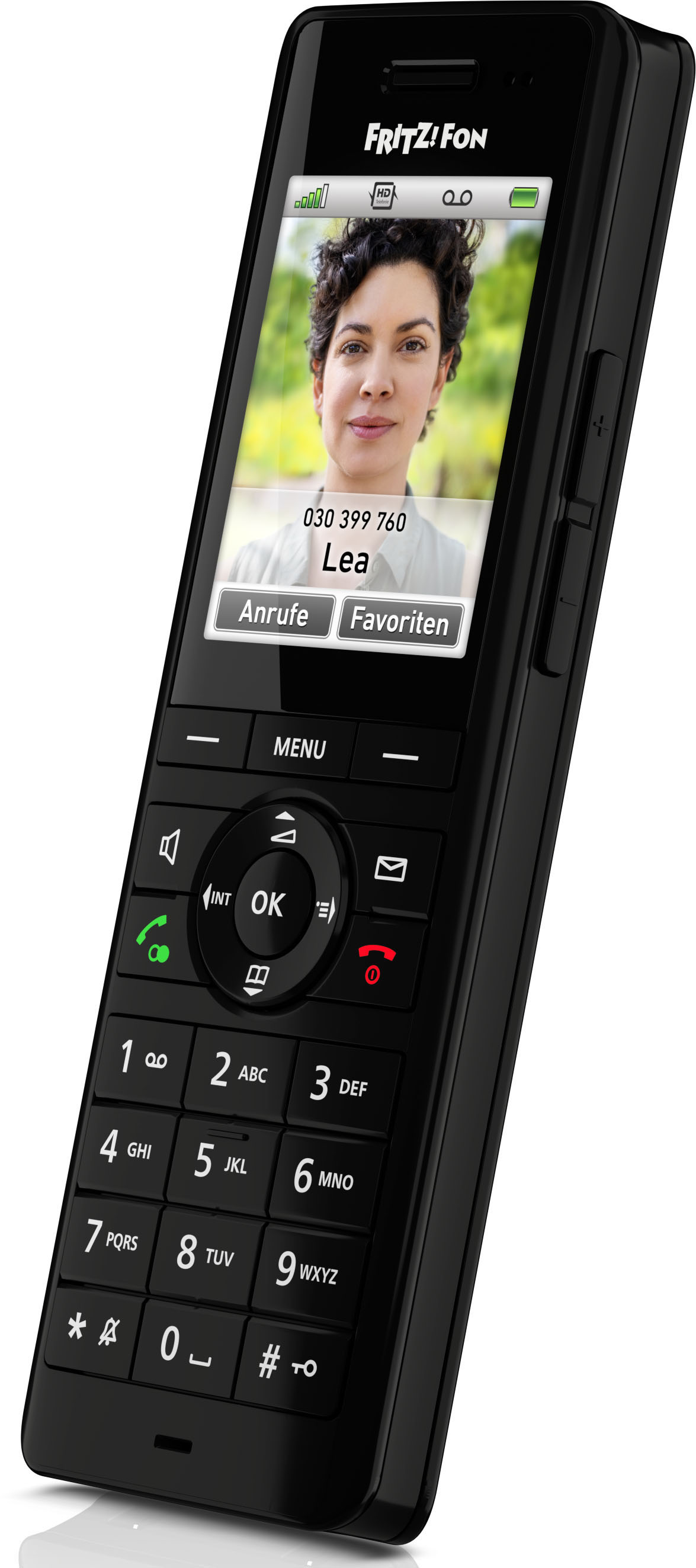 FRITZ! DECT Telefon FRITZ!Fon X6 schwarz