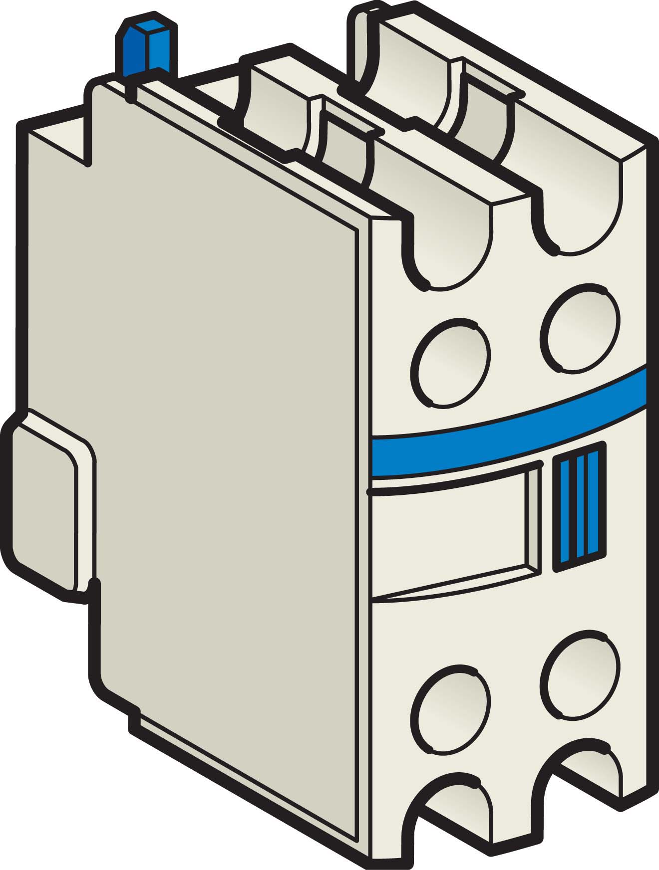 Schneider Electric Hilfsschalter 2Ö LADN02