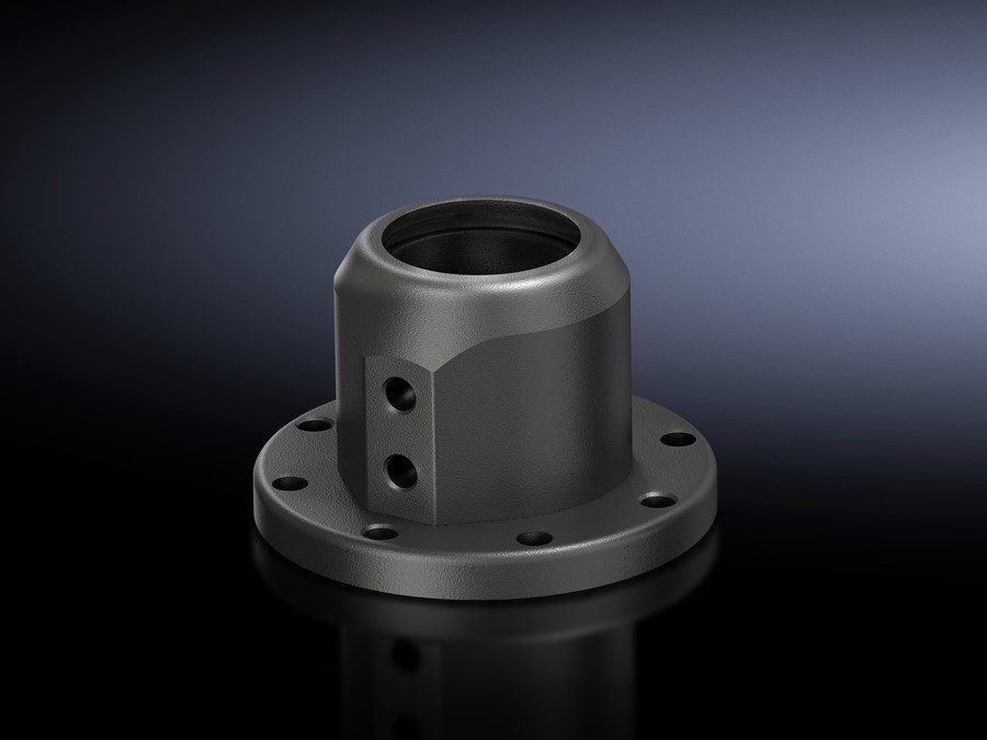 Rittal Wand-/Bodenbefestigung RAL7024 graphitgrau CP 6501.110