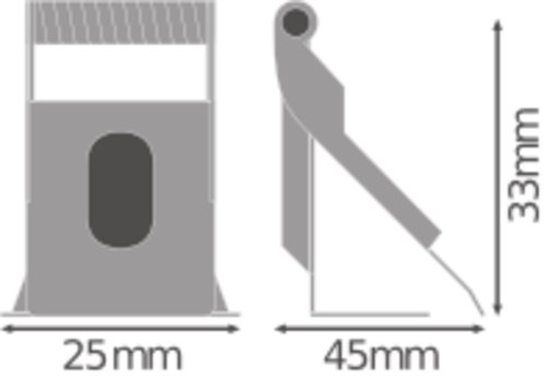 Ledvance Einbauklemmen (VE4)  PLRECE.MOUCLIPVA VE4