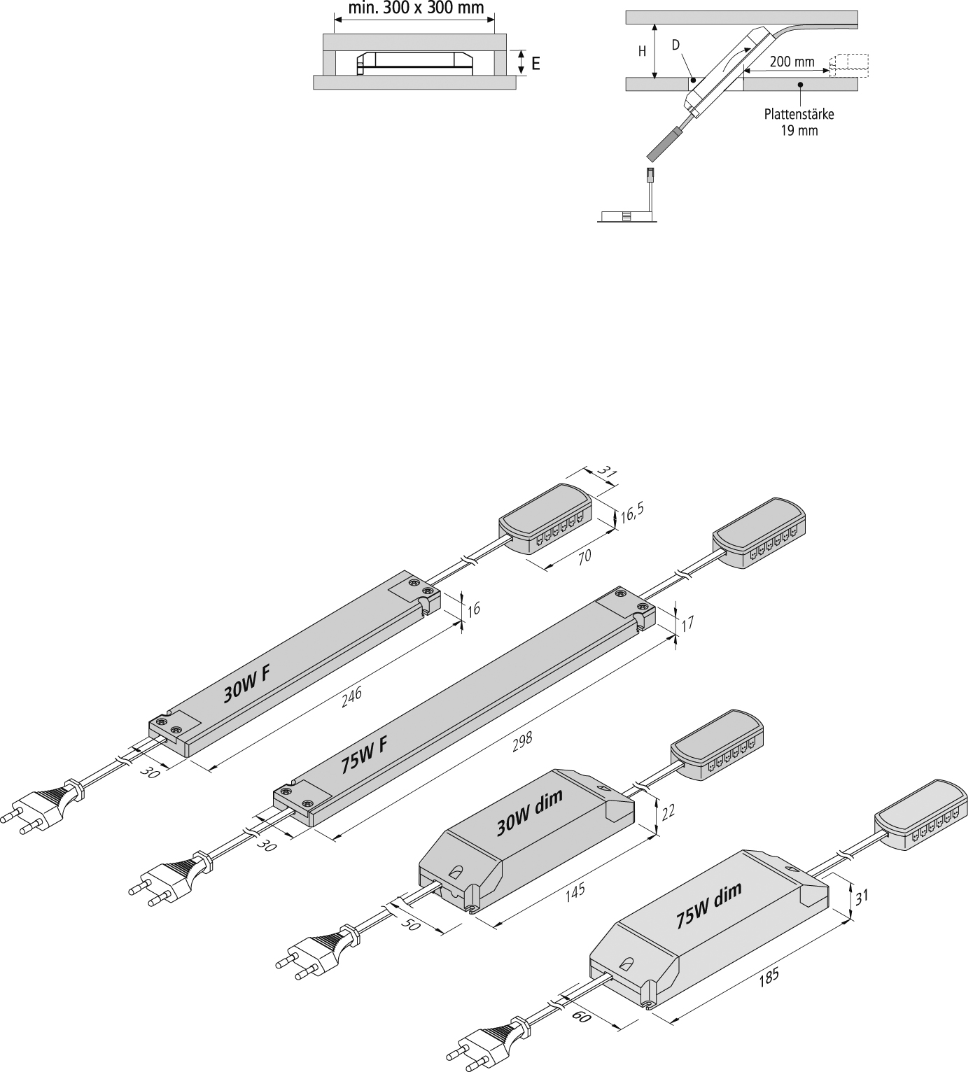 Hera LED-Trafo 24V 20604001222