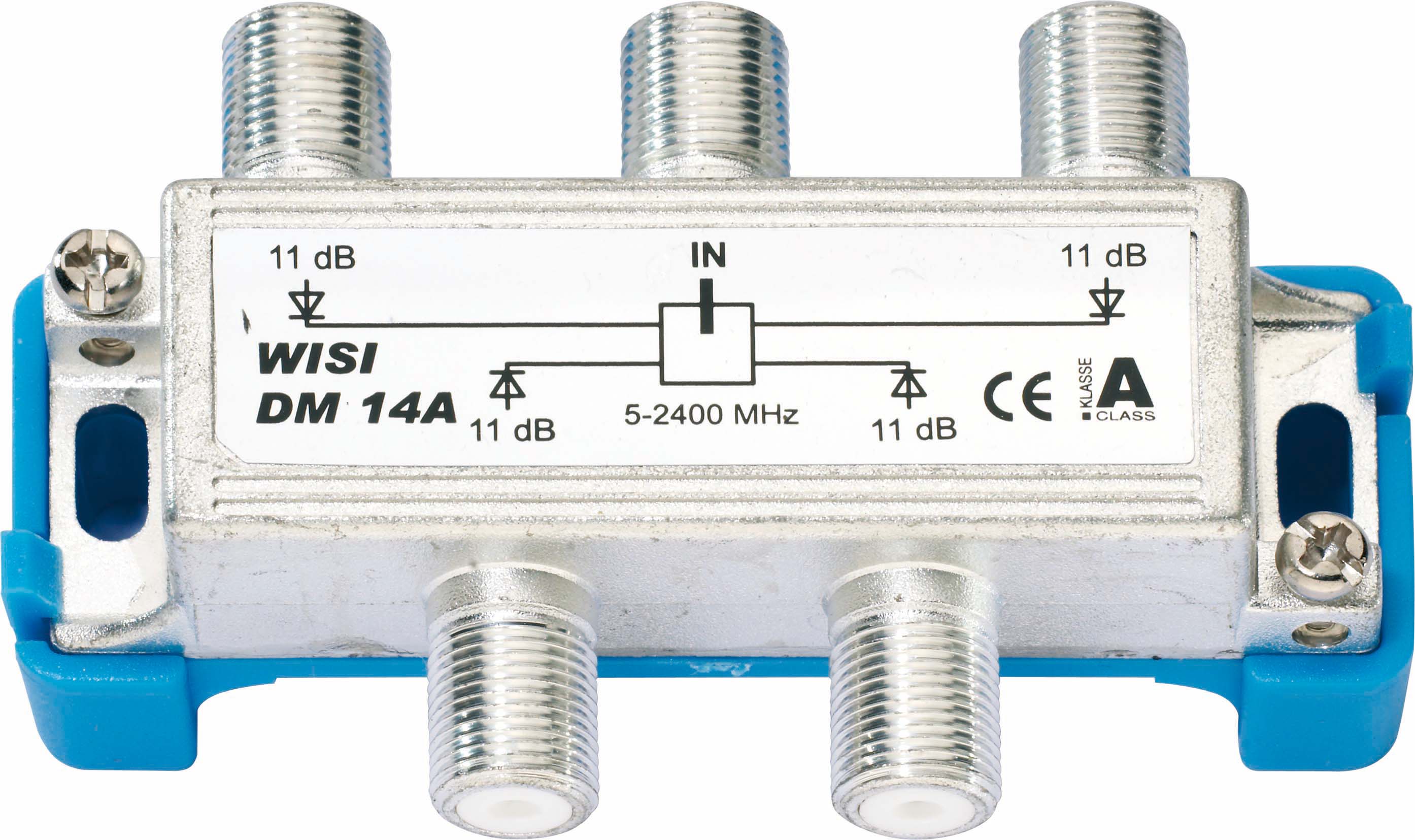 Wisi Verteiler 4f. 5-2400MHz, 11dB DM14A
