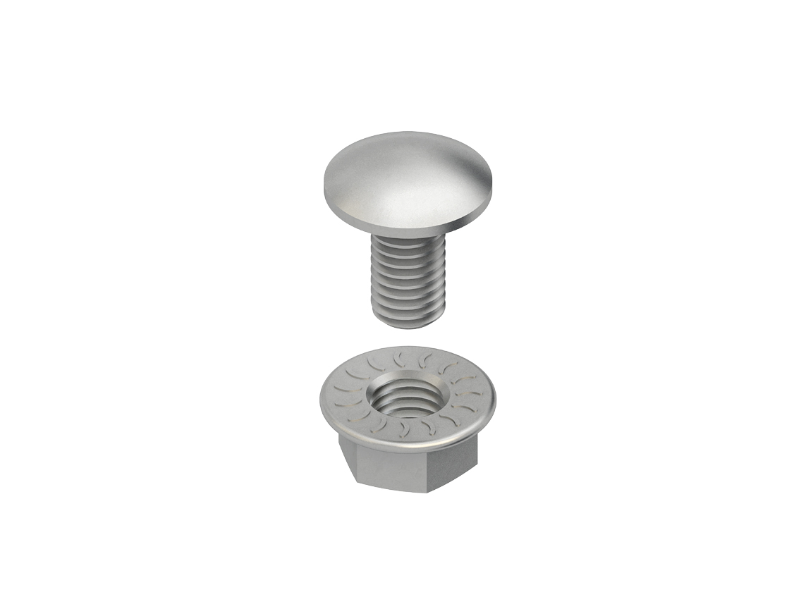 Niedax Flachrundkopfschraube L=20mm M6 FLM 6X20 G