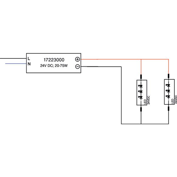 Brumberg Leuchten LED-Netzgerät 24VDC/max.75W 17223000