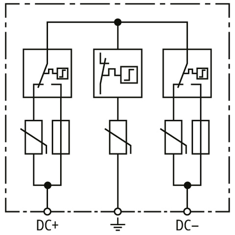 DEHN Überspannungs-Ableiter Typ 2 DEHNcube DCU YPV SCI 1000 1M