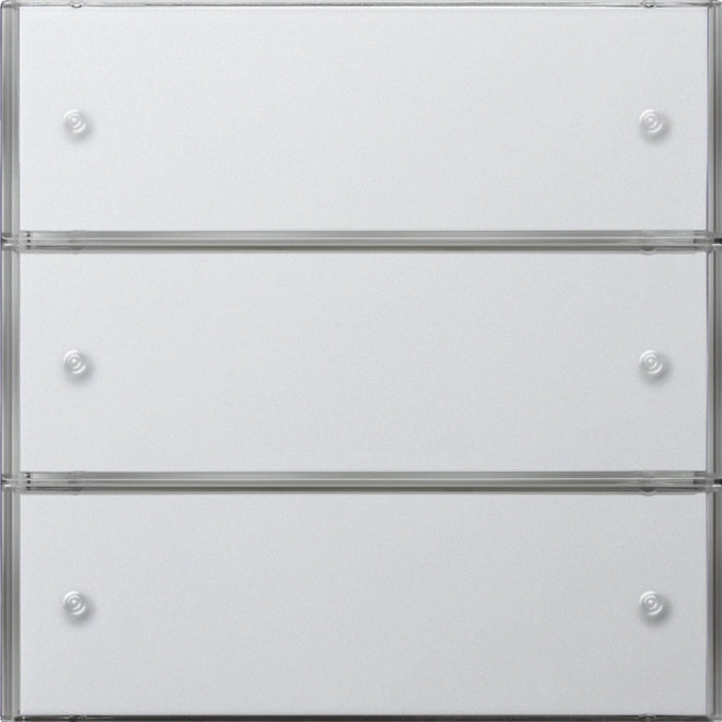Gira KNX Tastsensor 3 Komfort 3-fach, rws 2033112