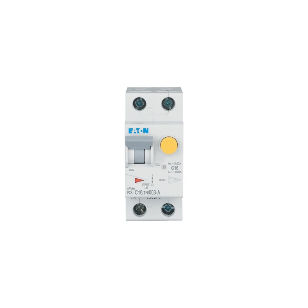 Eaton (Installation) FI/LS-Kombischalter C 16A 1p+N, 30mA PXK-C16/1N/003-A