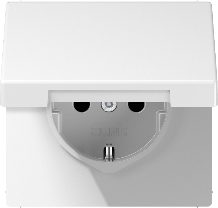 Jung SCHUKO-Steckdose 16A 250V m.Berührungsschutz LS 1520 KIKL WW