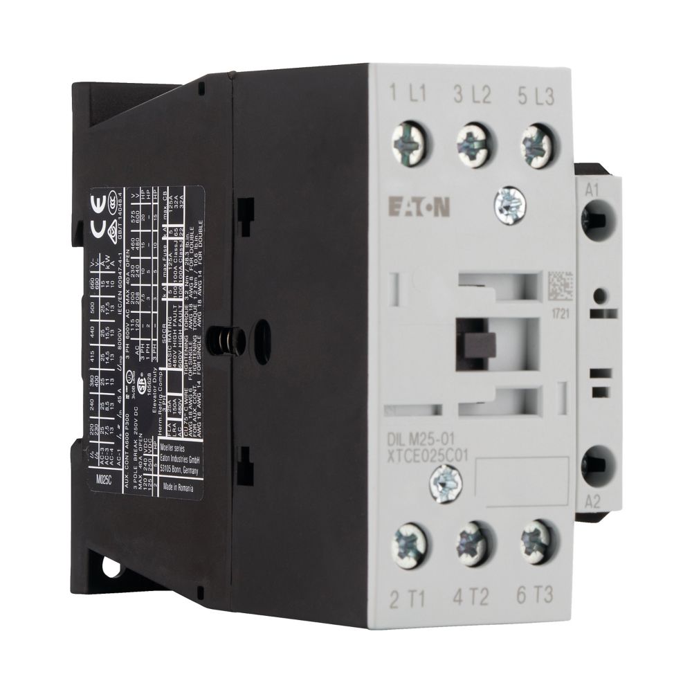 Eaton (Moeller) Leistungsschütz 1Ö 11kW/400V,DC DILM25-01(RDC24) Eaton (Moeller) Leistungsschütz 1Ö 11kW/400V,DC DILM25-01(RDC24)