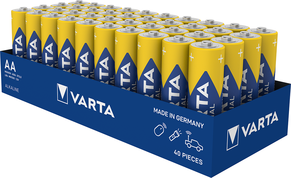 Varta Cons.Varta Batterie Industrial AA Mignon, LR6, Al-Mn 4006 Ind. Fol.4