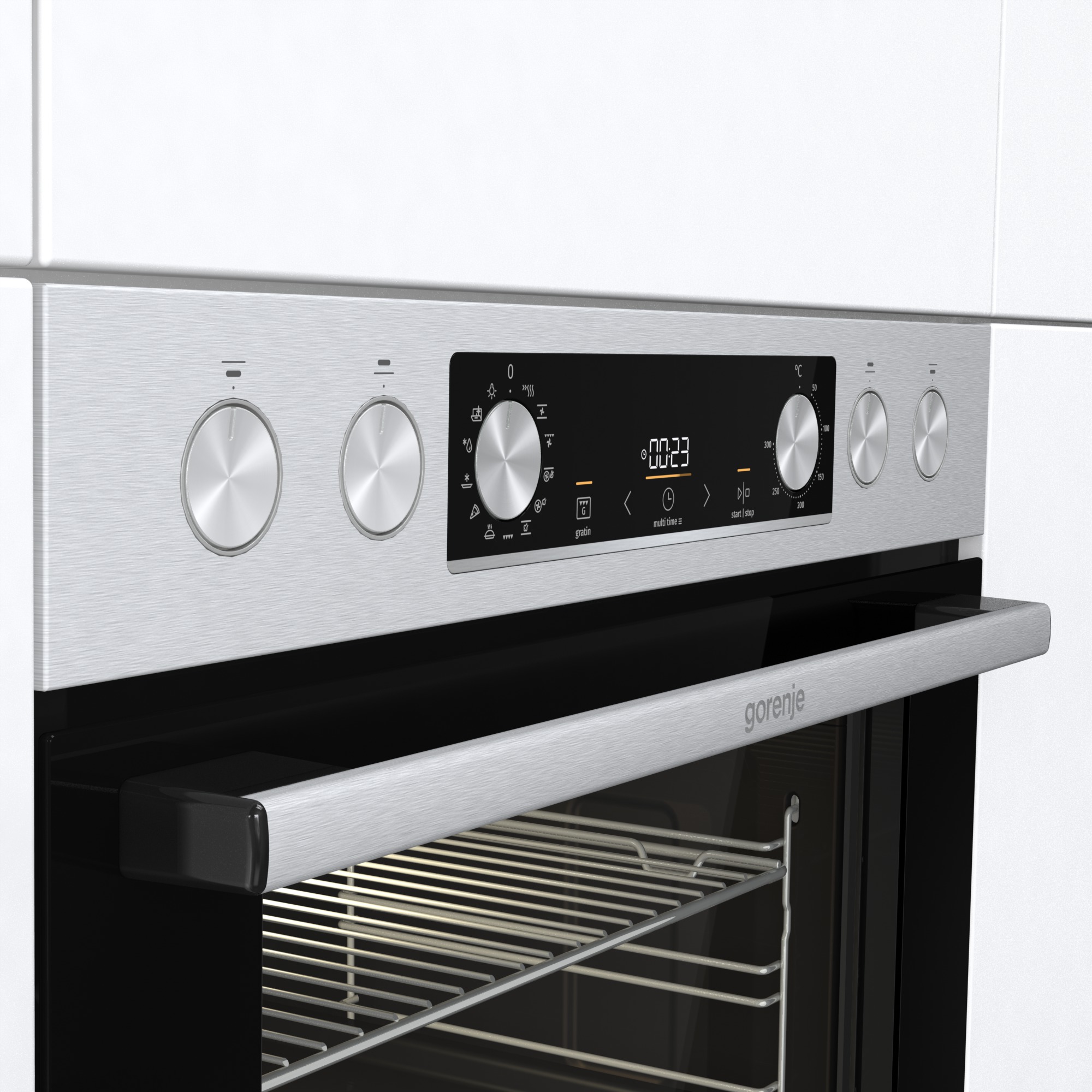 Hisense Gorenje DA EB-Herdset-Hi-Light/BIGBOX Easy Heißluft Set 2 BCS6737E06X+ECD634BX