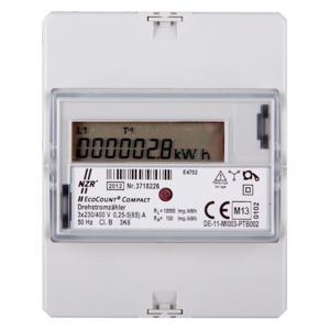 NZR DS-Hutschienenzähler 3x230/400V EcoCount #33220216