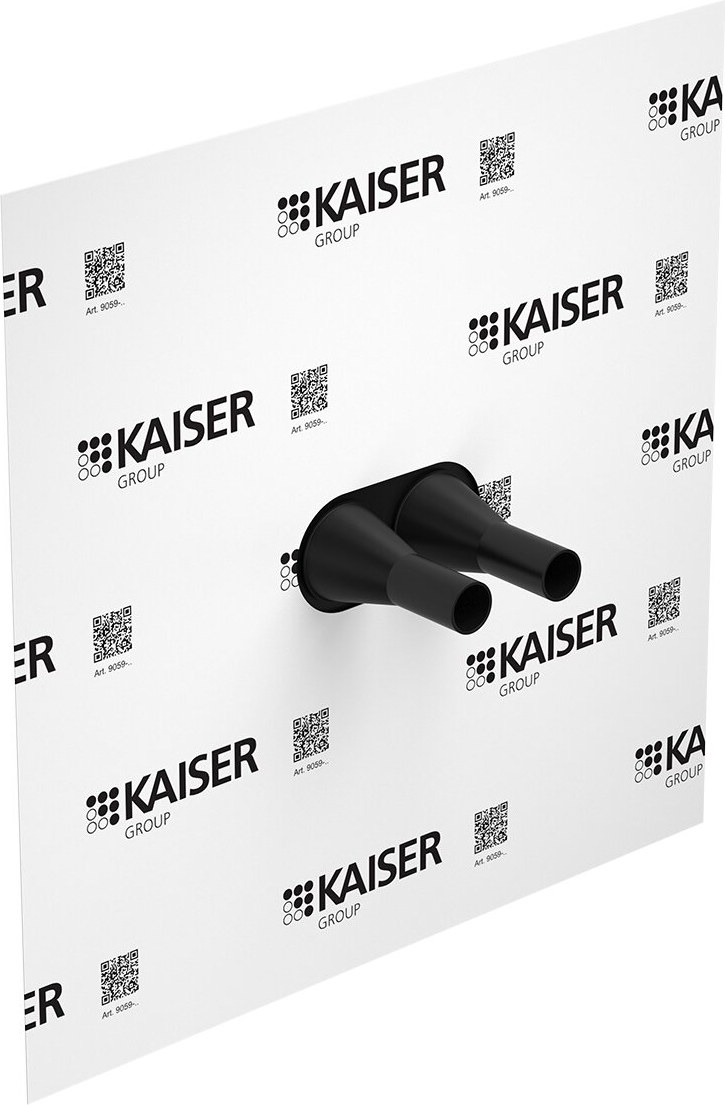 Kaiser Doppelkabelmanschette D=8-11mm 9059-47