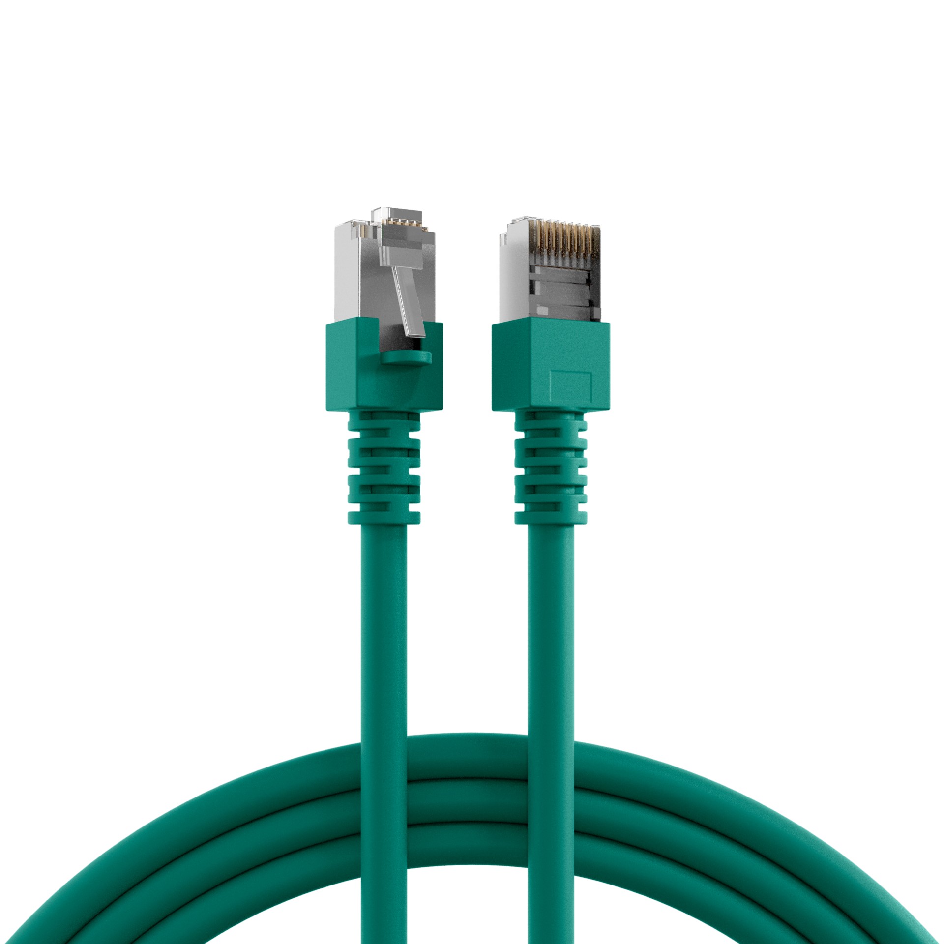 EFB-Elektronik Patchkabel Cat.5e 2xRJ45 mit SF/UTP EC5000 0,5m gnSF/UTP