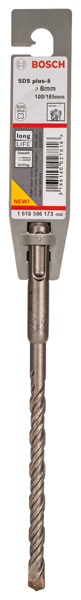Bosch Power Tools Hammerbohrer Plus-5 8 x 100/165 1618596173